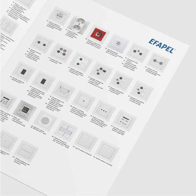 karty katalogowe EFAPEL do pobrania